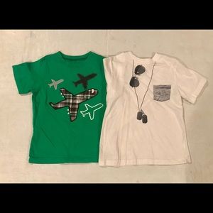 Size:5 Boys tee shirts